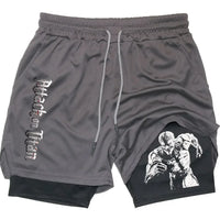 Attack on Titan Gym Shorts | AOT Athletic Training Shorts 2
