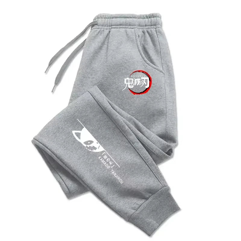 Demon Slayer comfortable warm sports pants