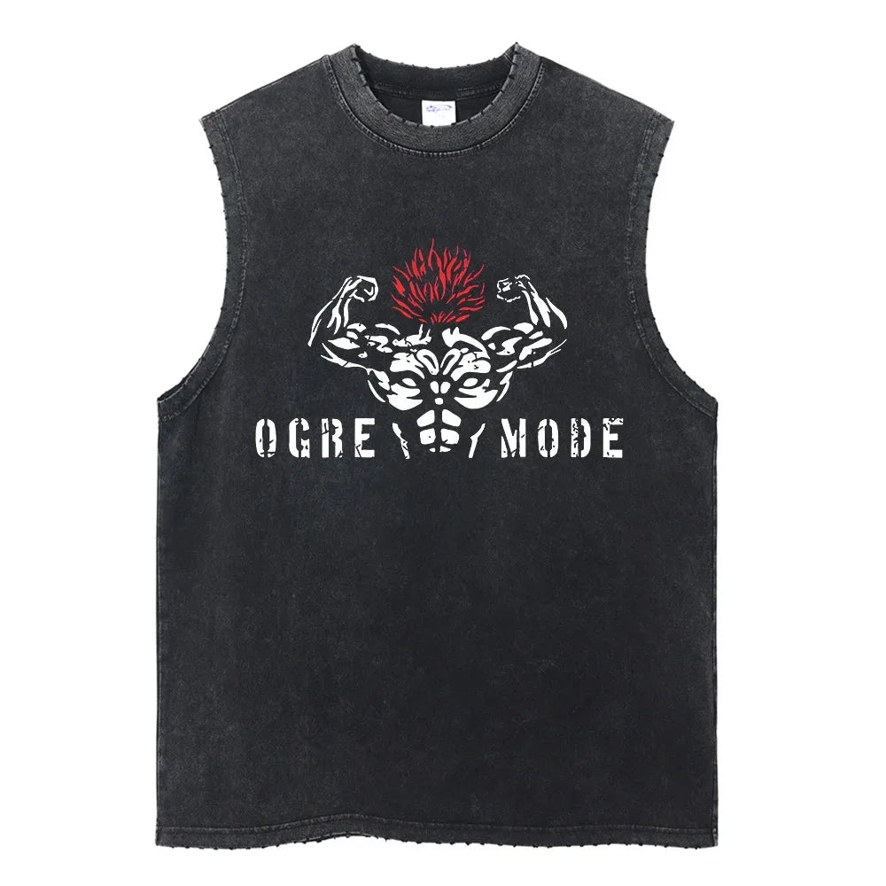 Baki Hanma Oversized Tank Top