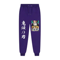 Demon Slayer Fleece Joggers | Kimetsu No Yaiba Warm Joggers 3