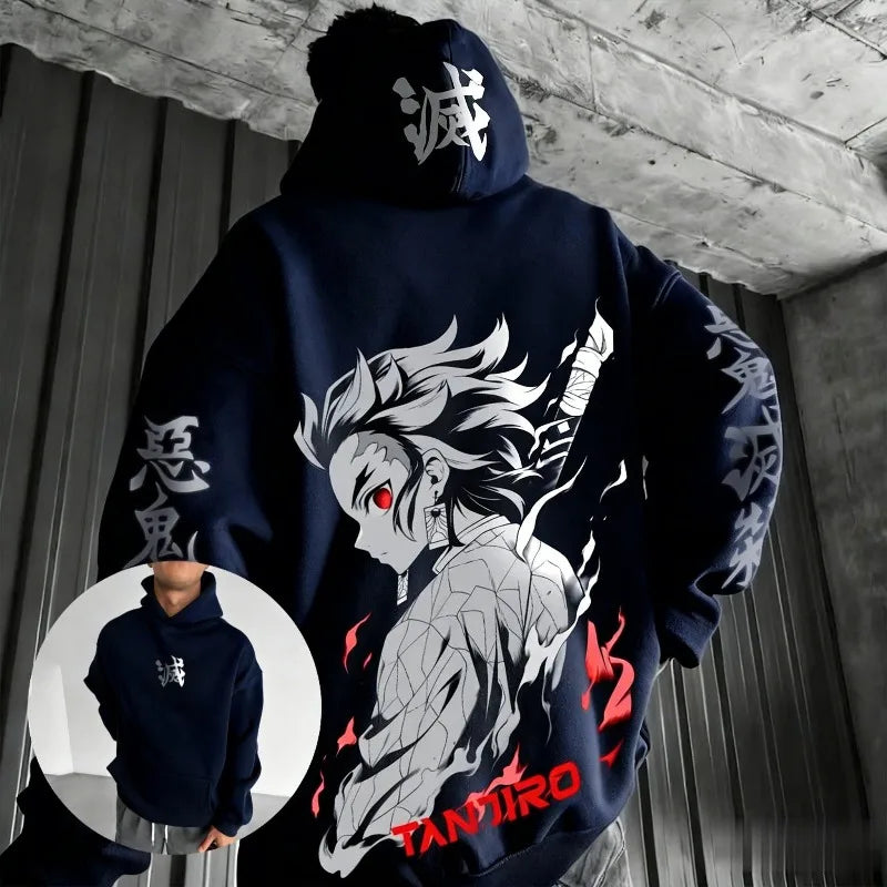 Demon Slayer Tanjiro Anime Hoodie