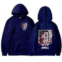 Attack on Titan Pink Accent Hoodie 5