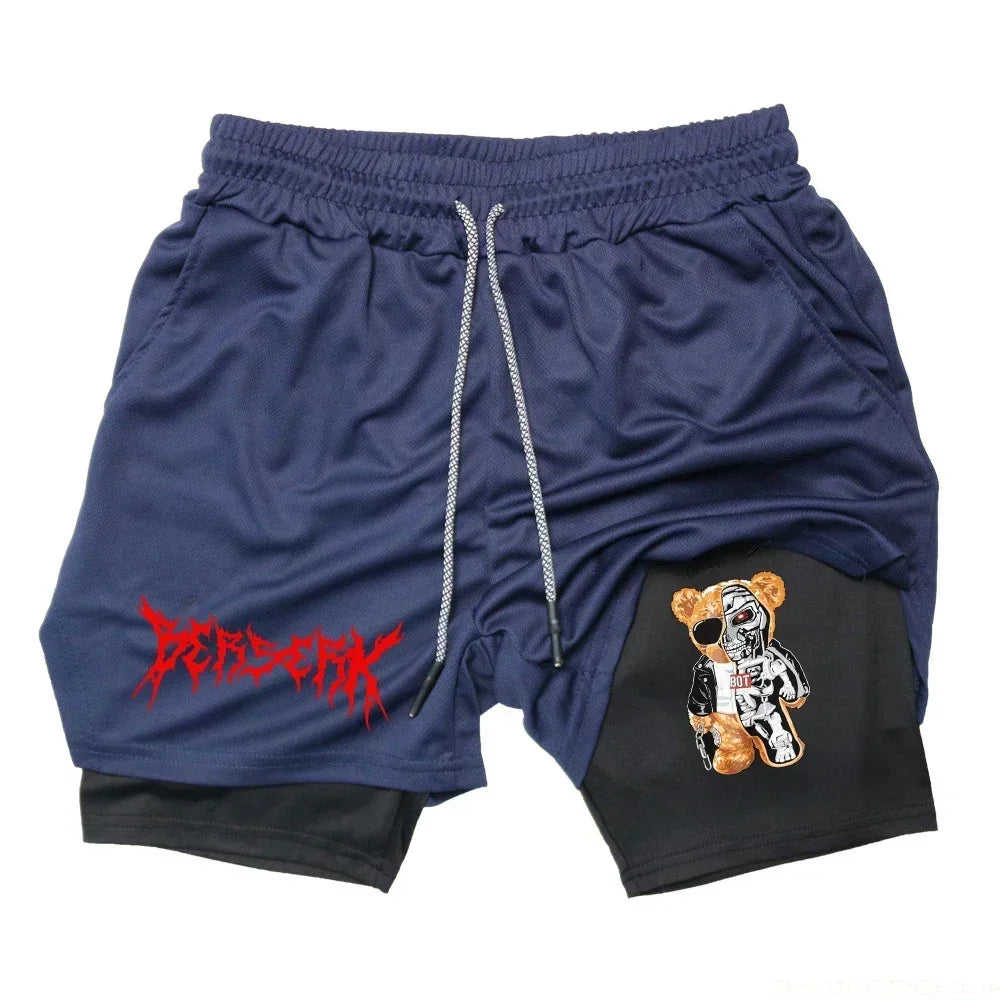 Anime Basketball Gym Shorts