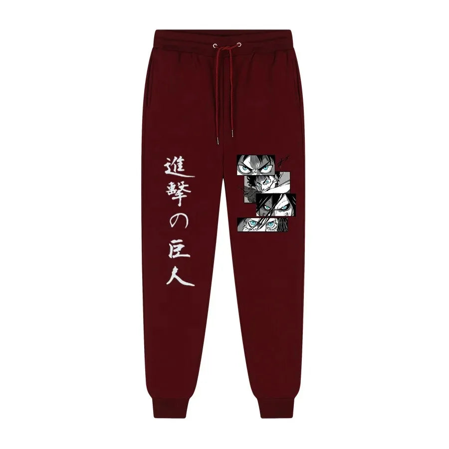 Harajuku Attack on Titan Pants