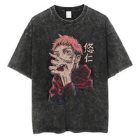 Jujutsu Kaisen Acid Washed Tee 4