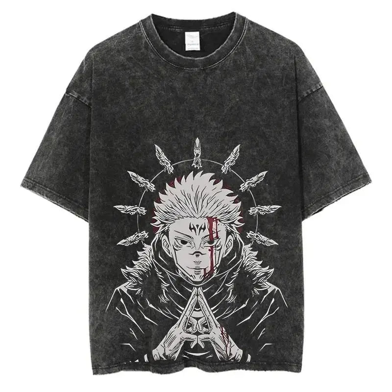 Jujutsu Kaisen acid washed T-Shirt