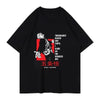 Acid Wash Anime Tee