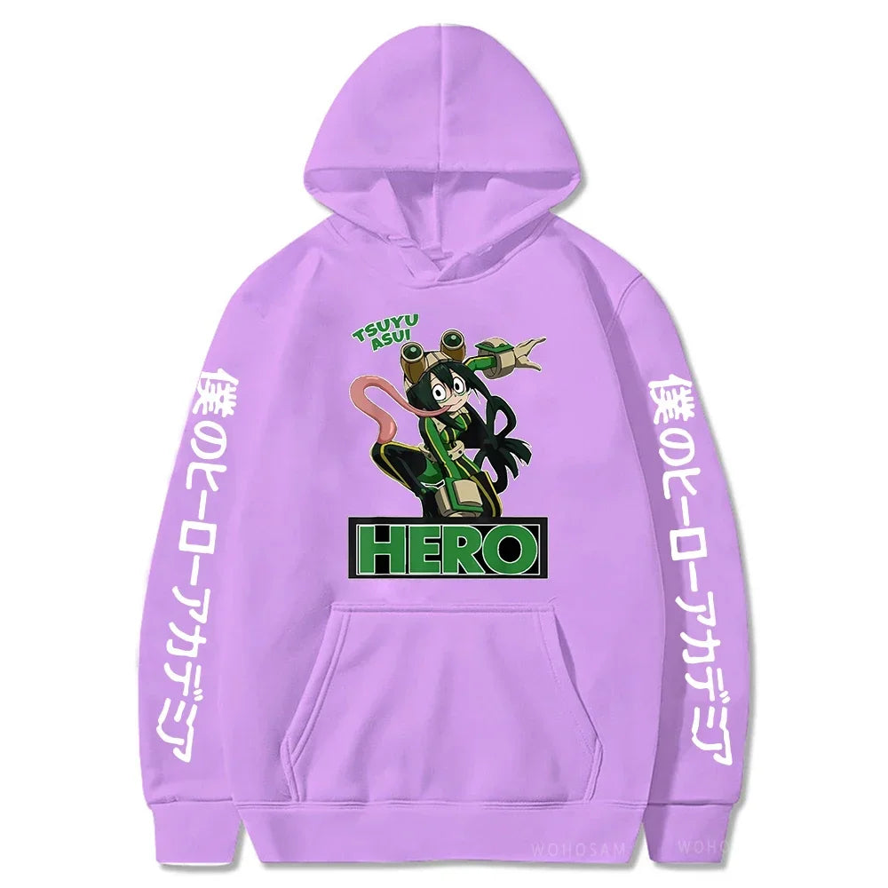Tsuyu Asui MHA Hoodie