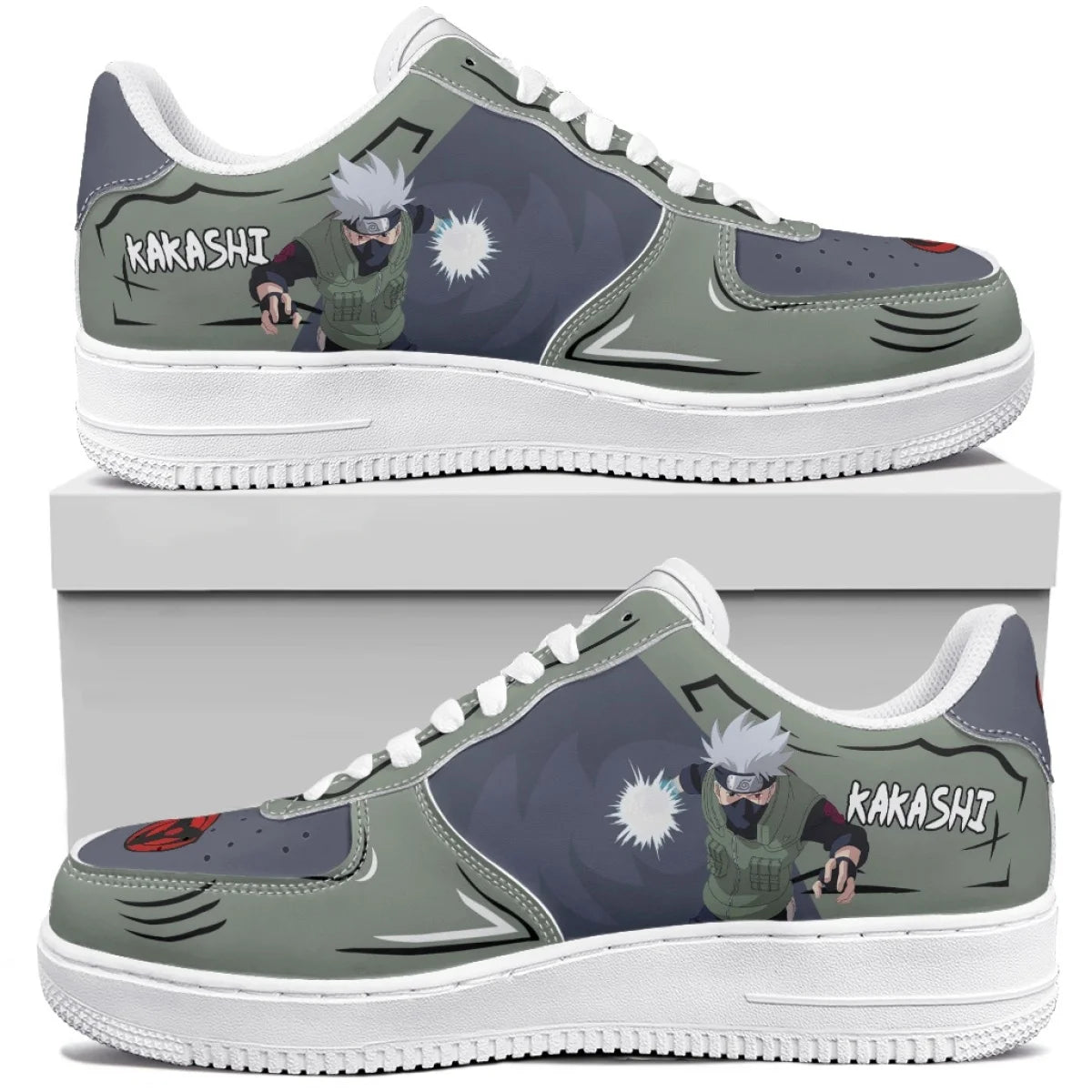 Naruto Sneakers Anime Low-Top Sports Shoes