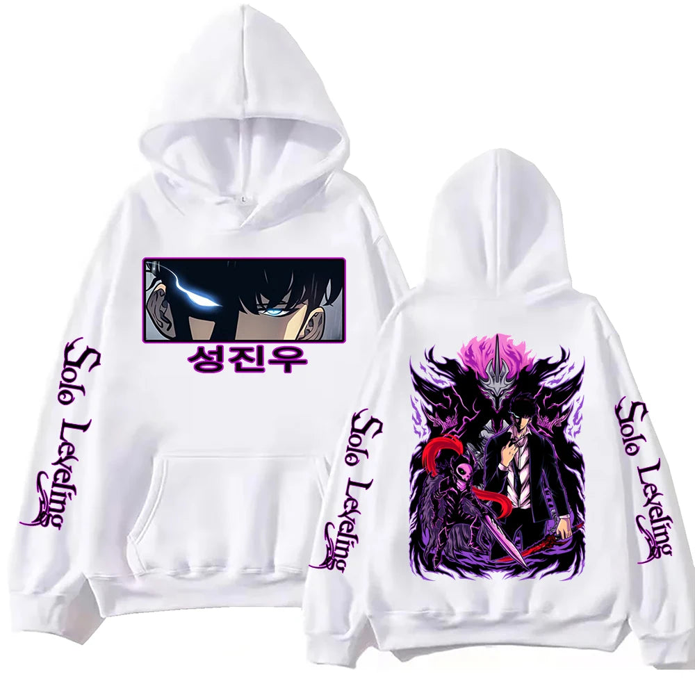 Solo Leveling Fans Premium Hoodie | Rise From the Shadows