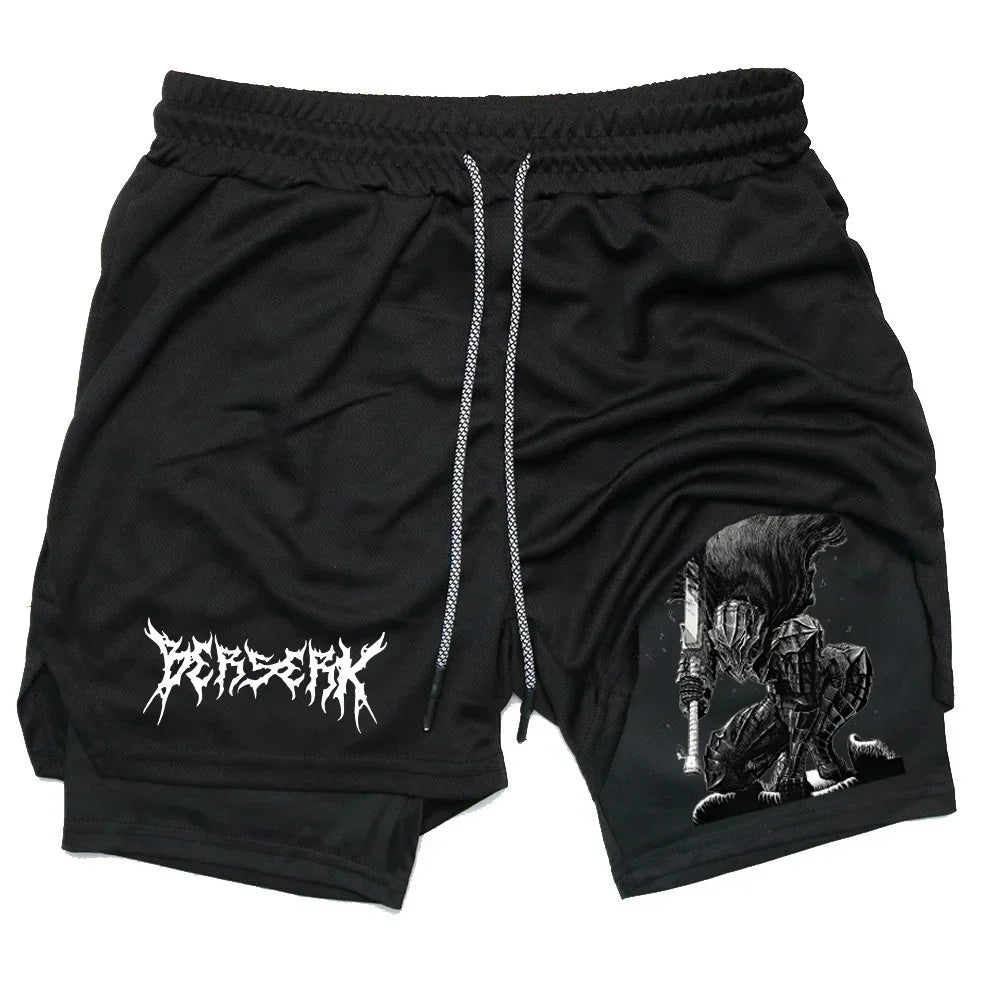 Anime Basketball Gym Shorts