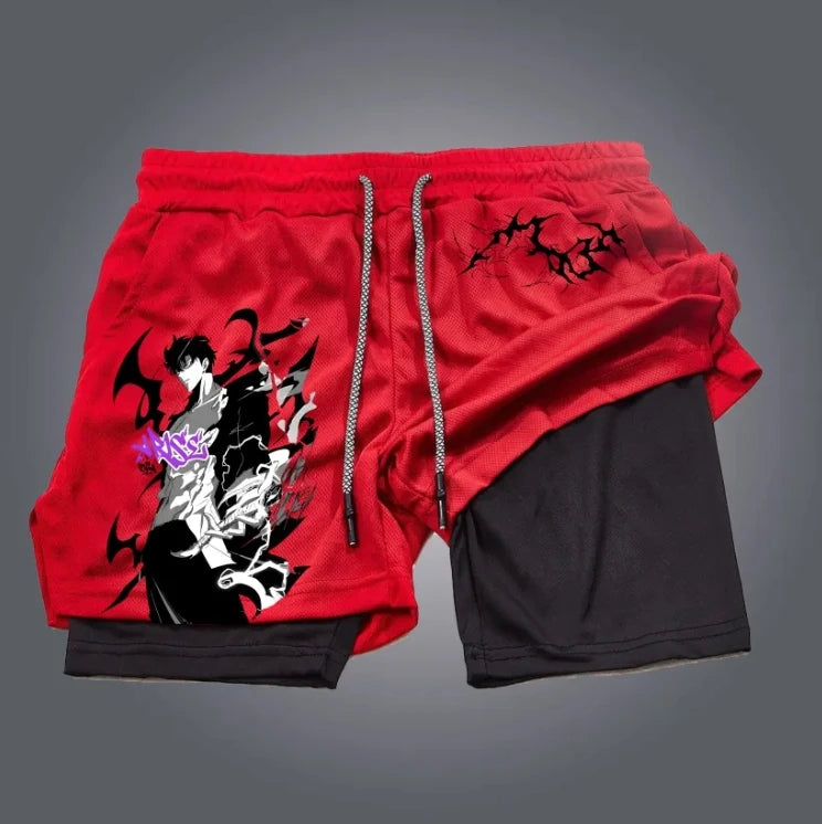 Solo Leveling Training Shorts