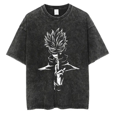 Jujutsu Kaisen Acid Washed Tee