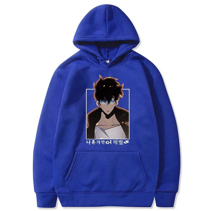 Sung Woo Solo Leveling Anime Hoodie
