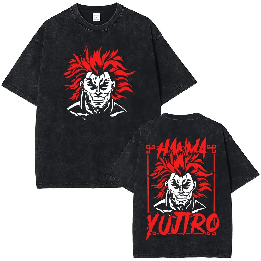 Baki The Grappler Washed T-shirt