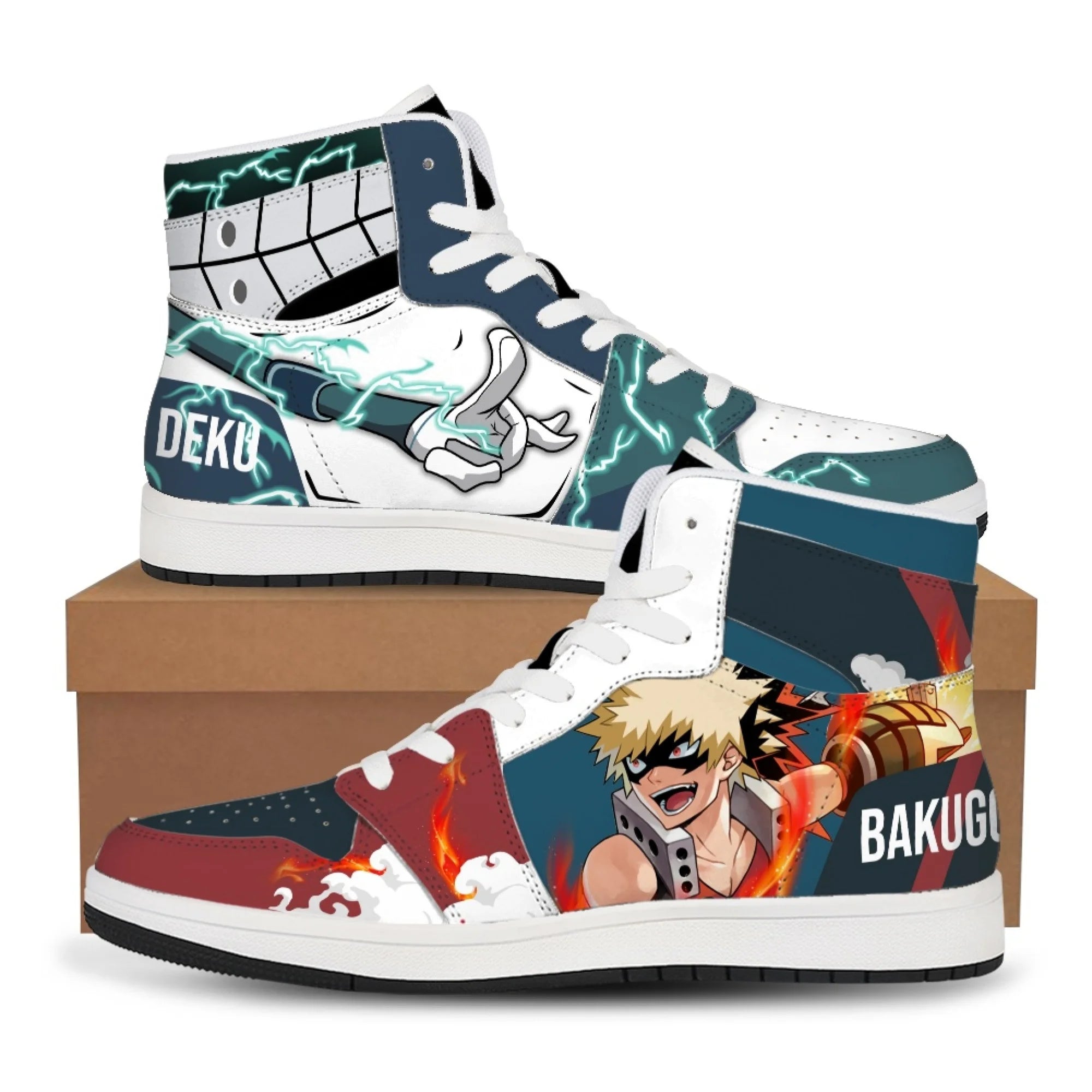 Bakugou Katsuki Anime Sneakers