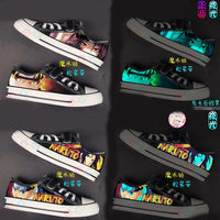 Anime Kids Canvas Glowing Shoes Naruto Sasuke 2