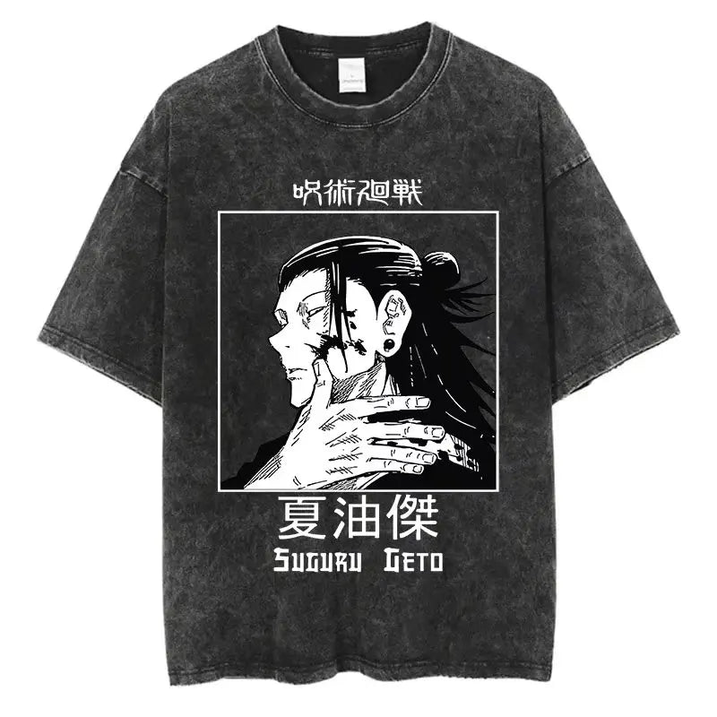 Jujutsu Kaisen acid washed T-Shirt