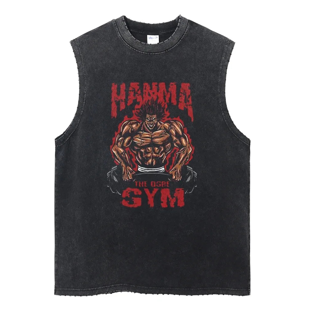 Baki Hanma Oversized Tank Top