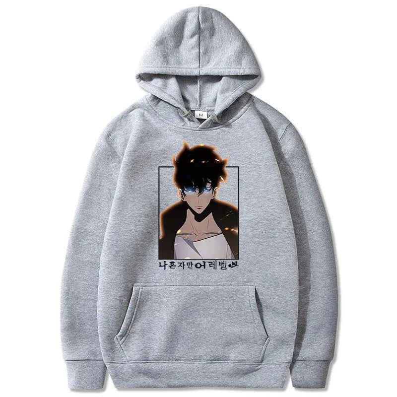 Sung Woo Solo Leveling Anime Hoodie