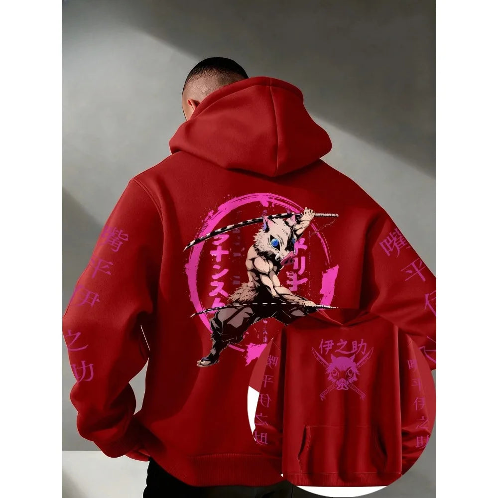 "Blade of The Ghosts" Men's/Women's Hooded Sweatshirt
