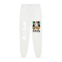 Demon Slayer Fleece Joggers | Kimetsu No Yaiba Warm Joggers 4