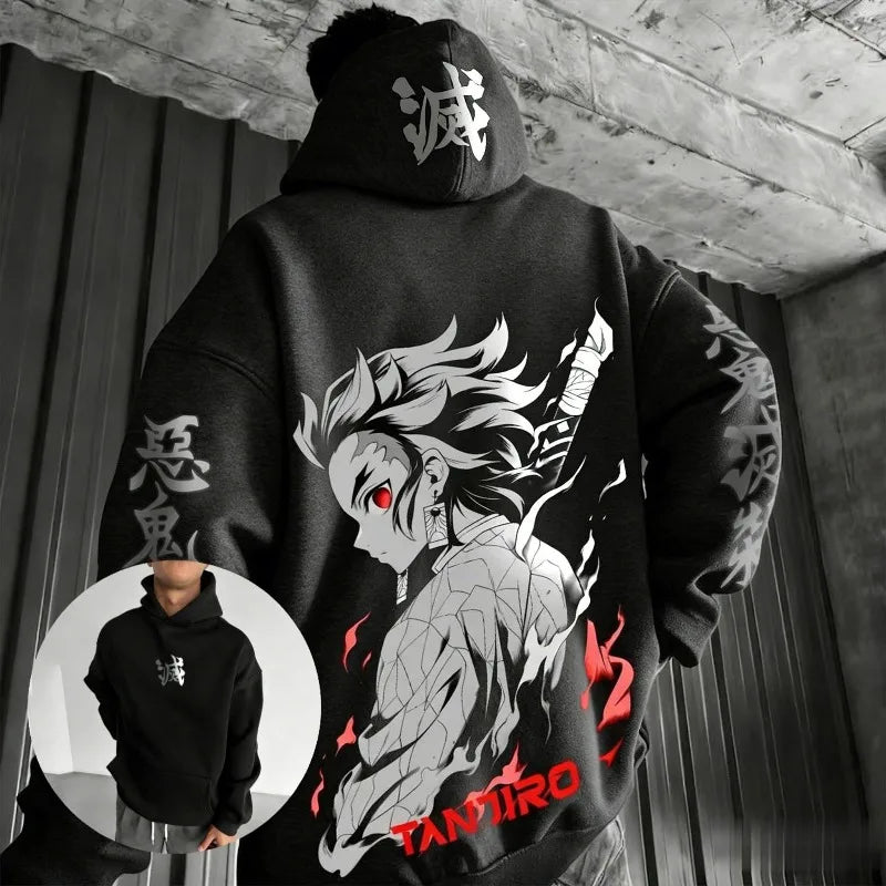Demon Slayer Tanjiro Anime Hoodie