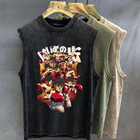 Hajime No Ippo Tank Top Vintage Wash 6