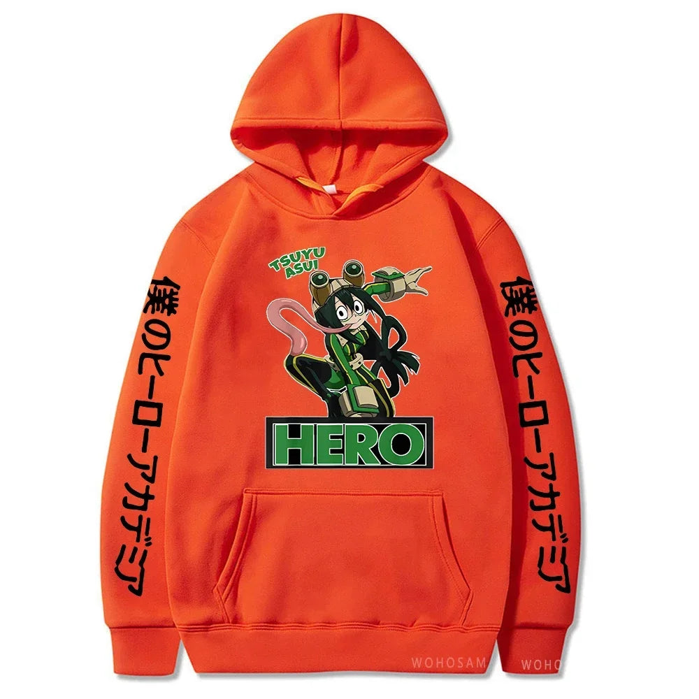 Tsuyu Asui MHA Hoodie