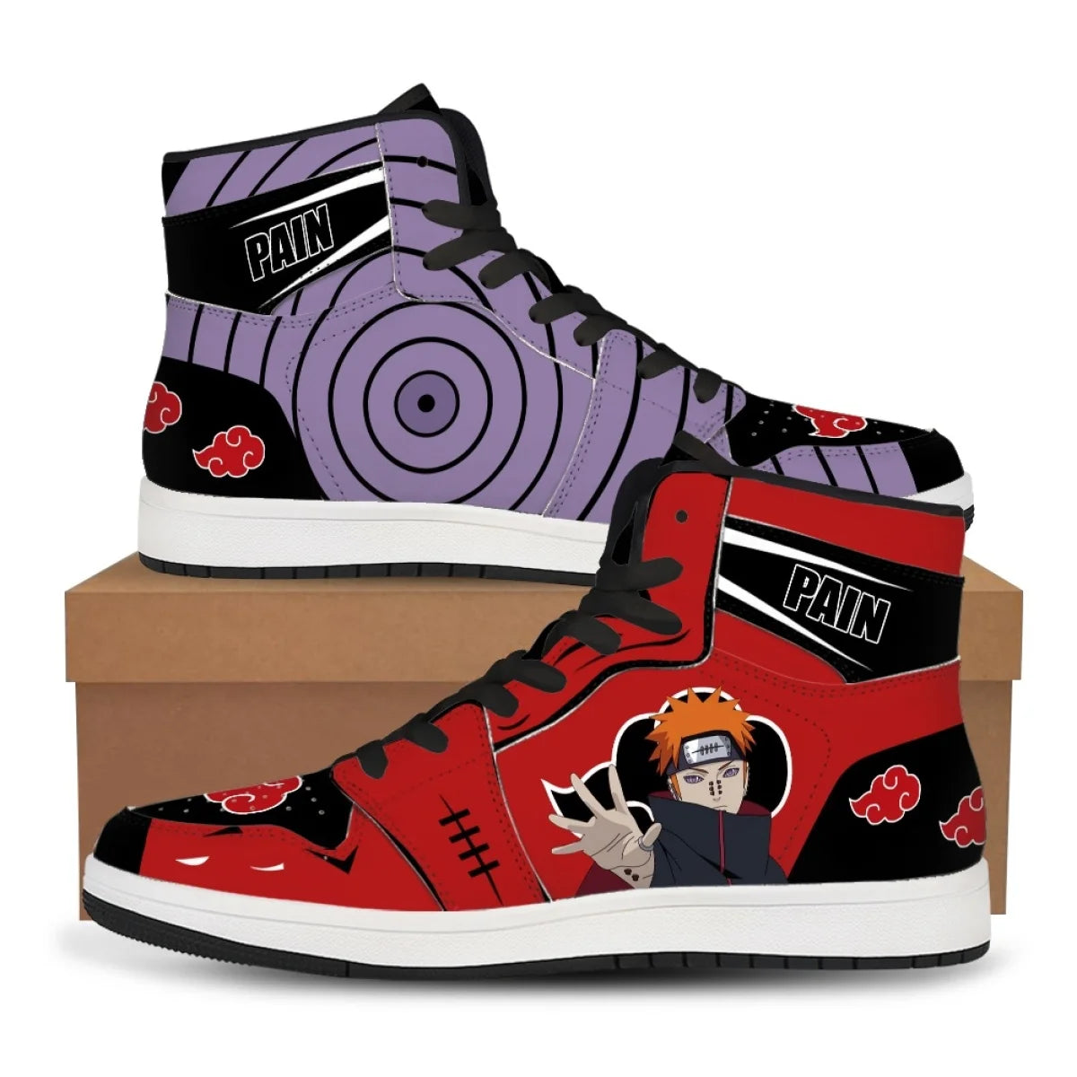 Naruto Basketball Shoes | Naruto Uzumaki Anime Footwear