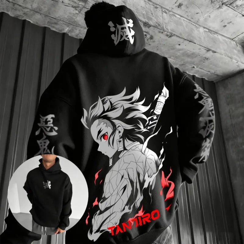 Demon Slayer Tanjiro Anime Hoodie