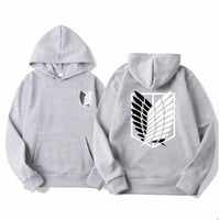 Attack on Titan Vintage Pullover Hoodie | AOT Streetwear 5
