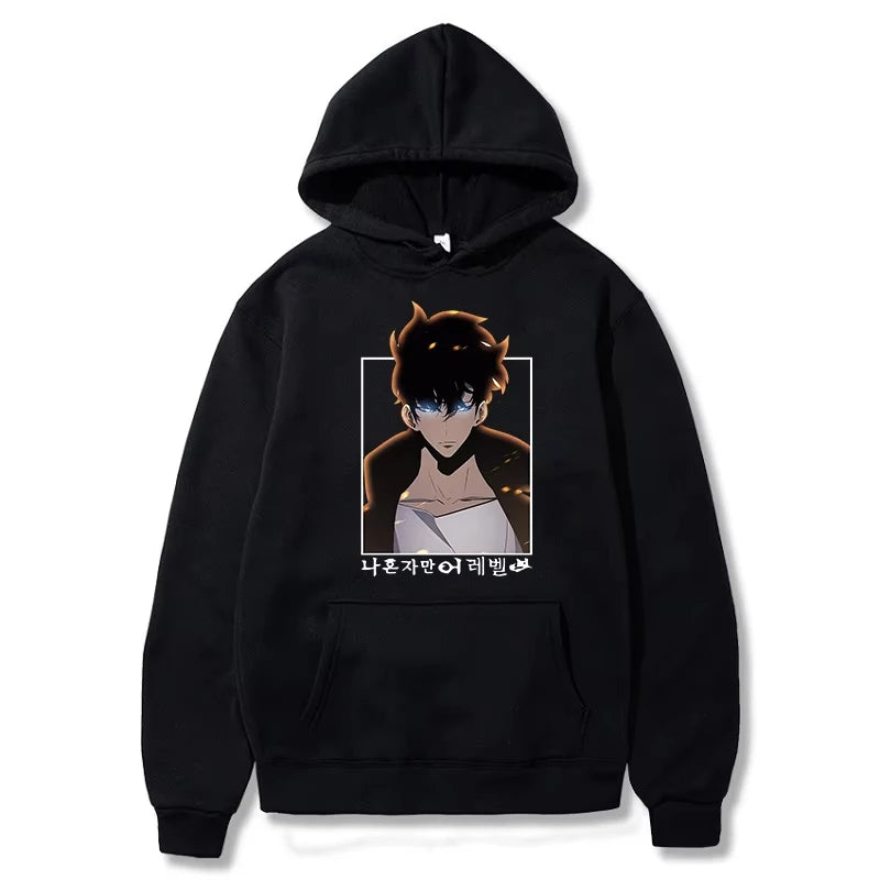 Solo Leveling Premium Fleece Hoodie — Arise Drop
