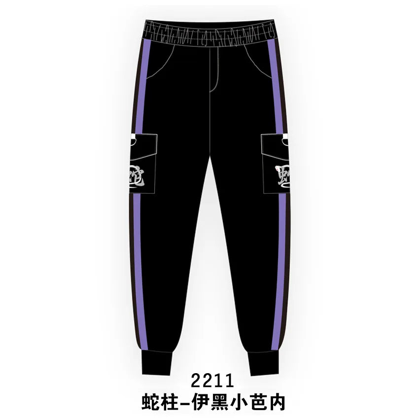 Kamado Tanjirou Agatsuma Zenitsu Casual Cargo Pants