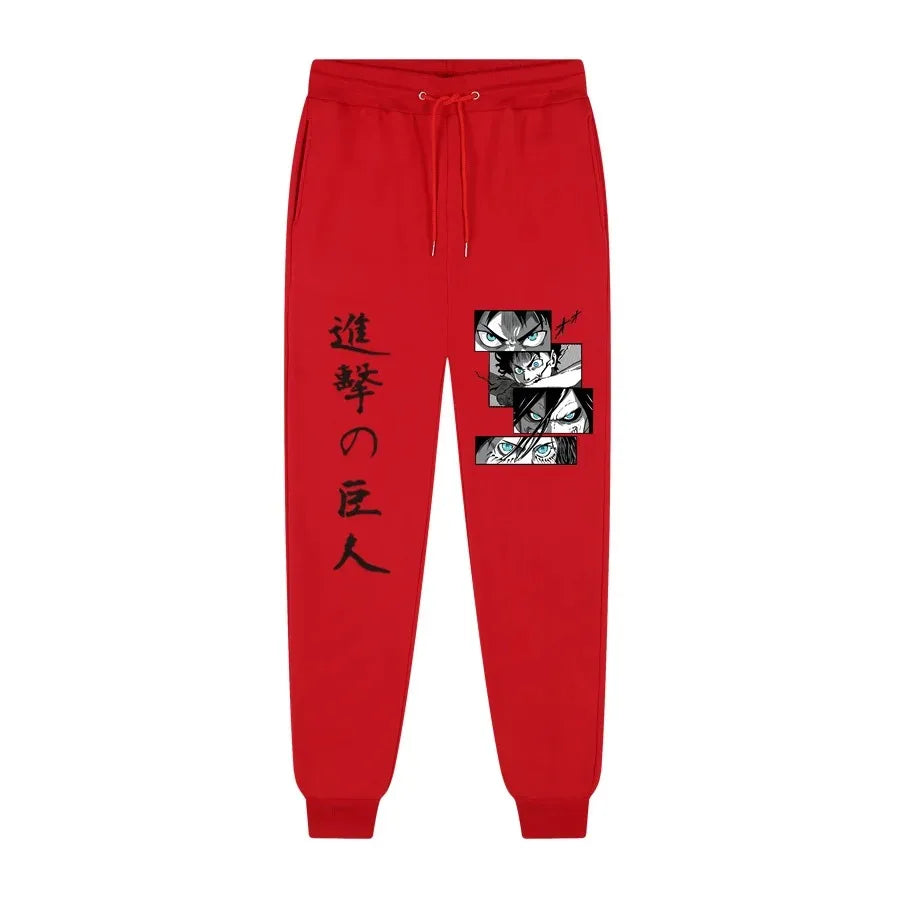 Harajuku Attack on Titan Pants