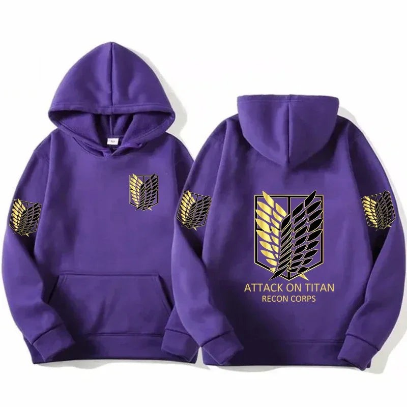 Attack on Titan Round-Neck Hoodie