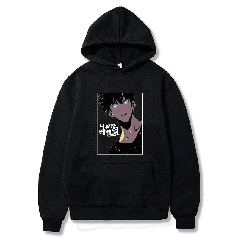 Sung Woo Solo Leveling Anime Hoodie