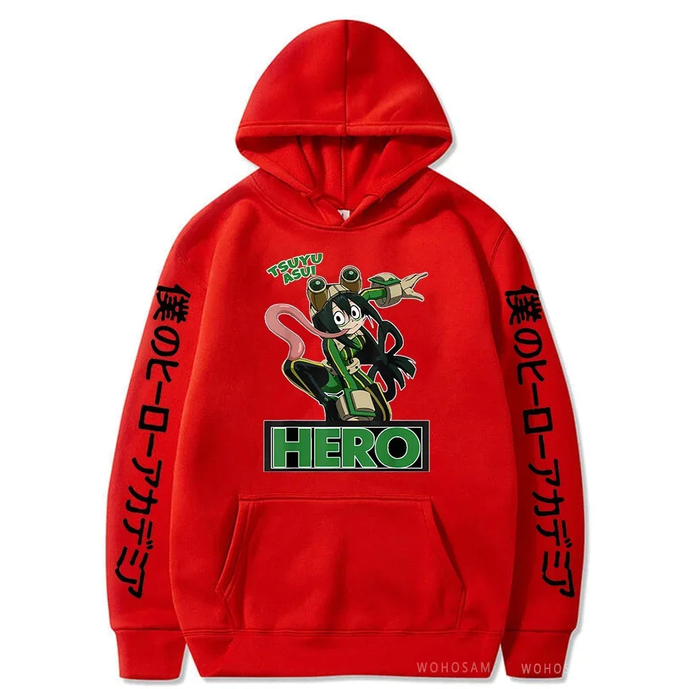 Tsuyu Asui MHA Hoodie