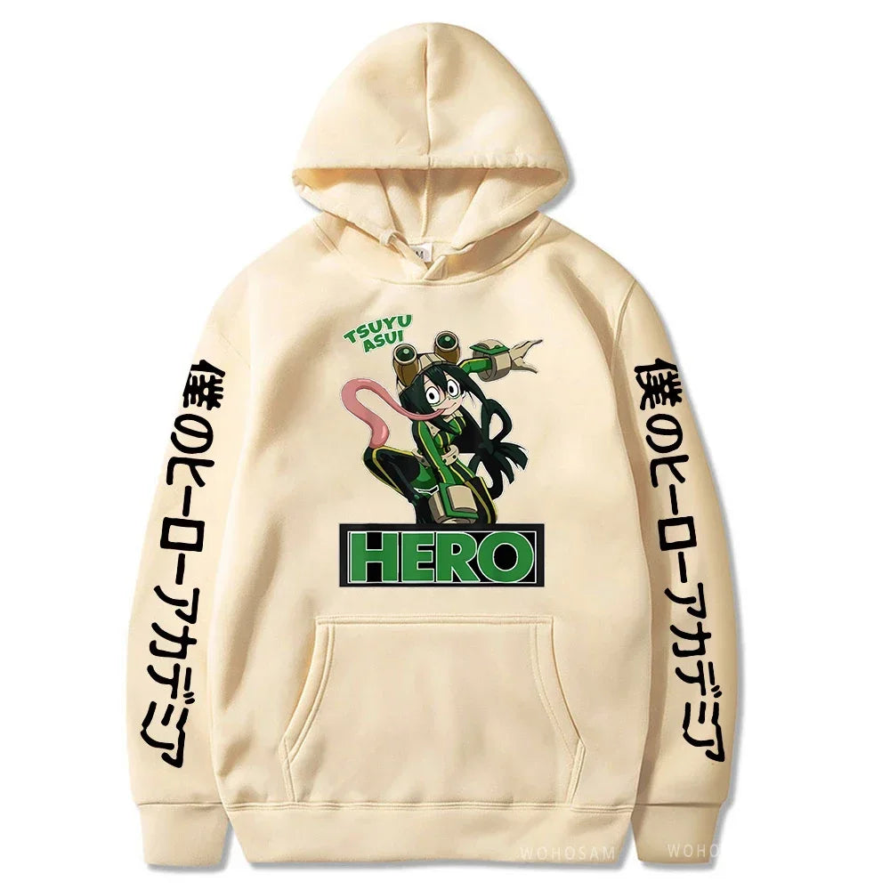 Tsuyu Asui MHA Hoodie