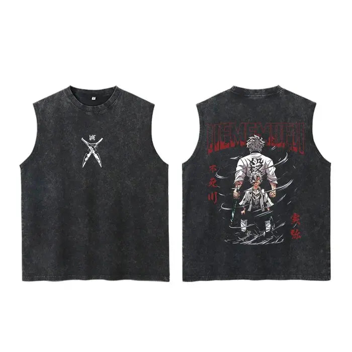 Demon Slayer Tank Tops Man Sleeveless gym shirt