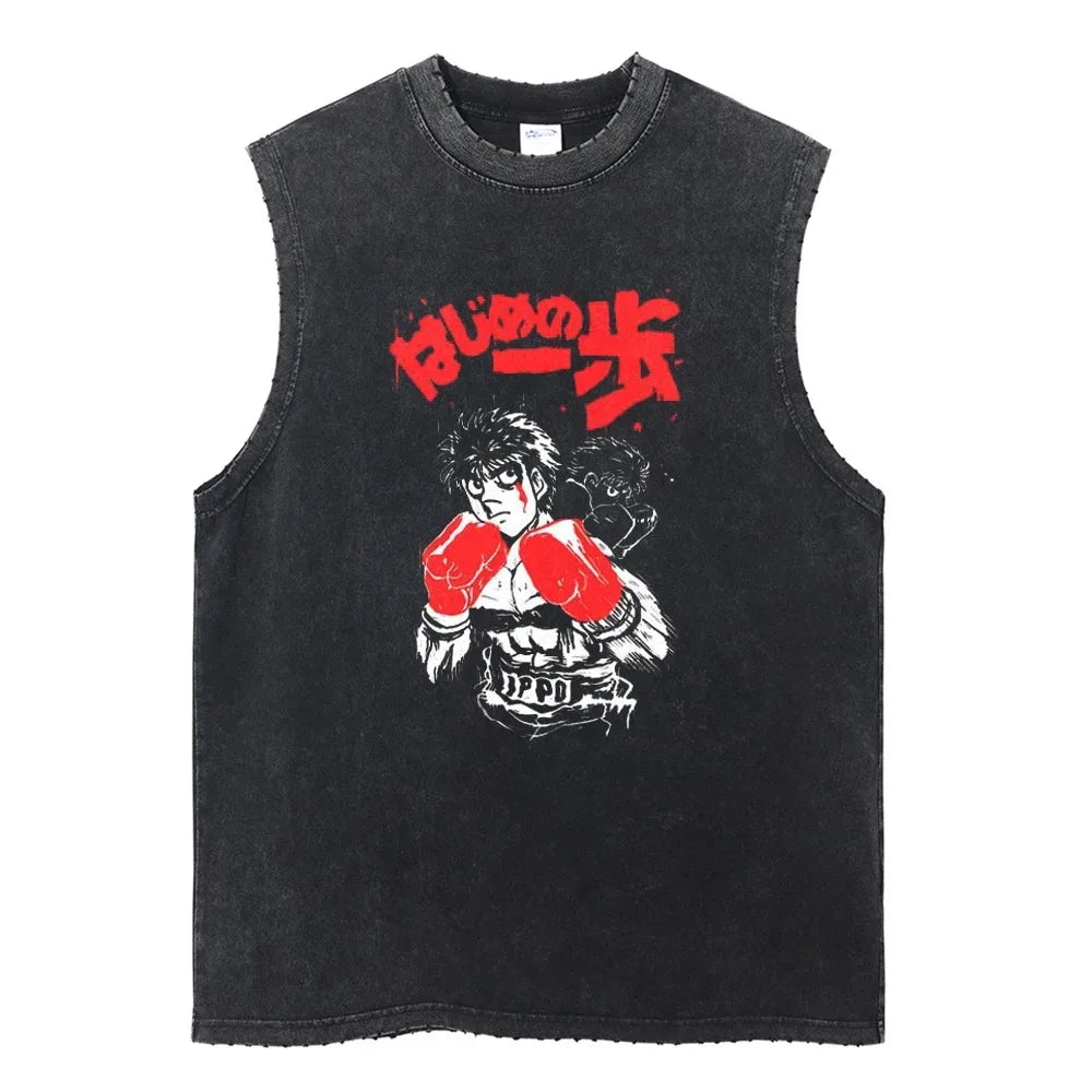 Baki Hanma Oversized Tank Top