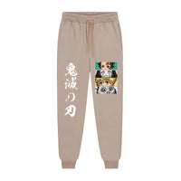 Demon Slayer Fleece Joggers | Kimetsu No Yaiba Warm Joggers 6