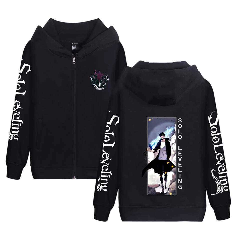 Solo Leveling Zip Hoodie