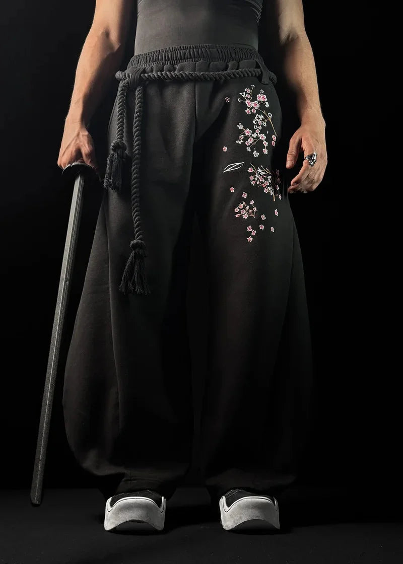 Vintage Harajuku Sweatpants - Wide Leg
