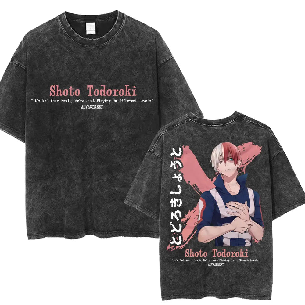 My Hero Academia T-shirt Kawaii Ochaco Uraraka T Shirts