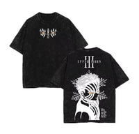 Demon Slayer Acid Washed Oversized Tee 3