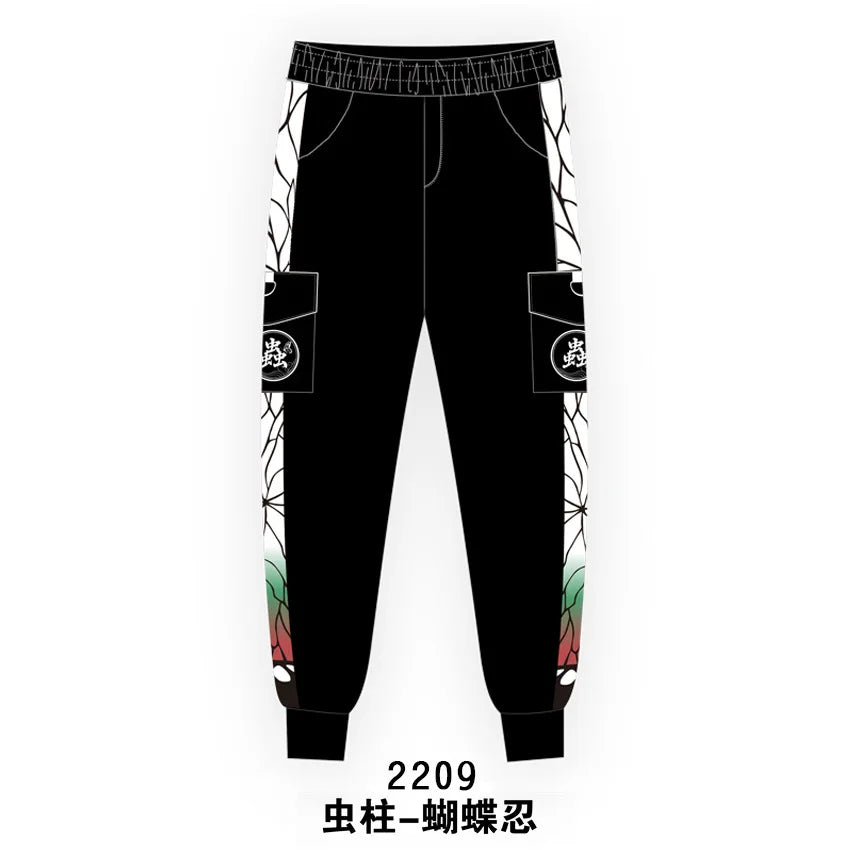 Kamado Tanjirou Agatsuma Zenitsu Casual Cargo Pants