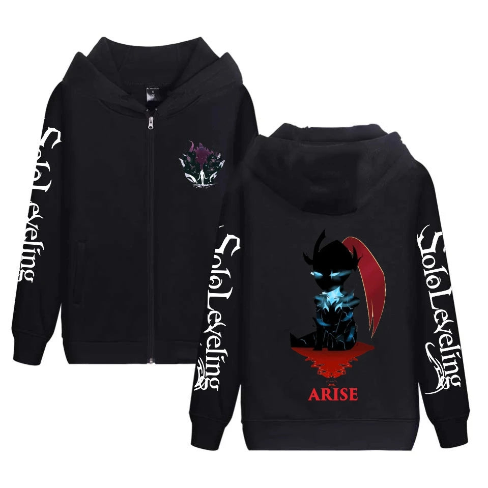 Solo Leveling Zip Hoodie