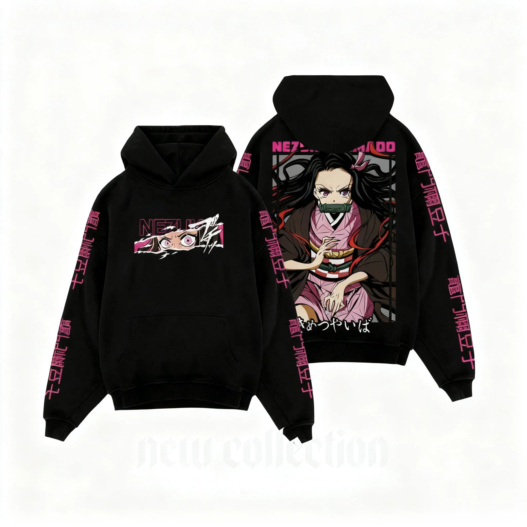 Demon Slayer Nezuko Hoodie Anime Pullover