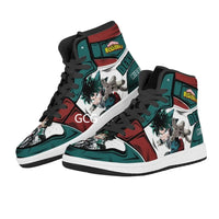 Deku Midoriya My Hero Academia High-Top Sneakers | MHA Shoes 2